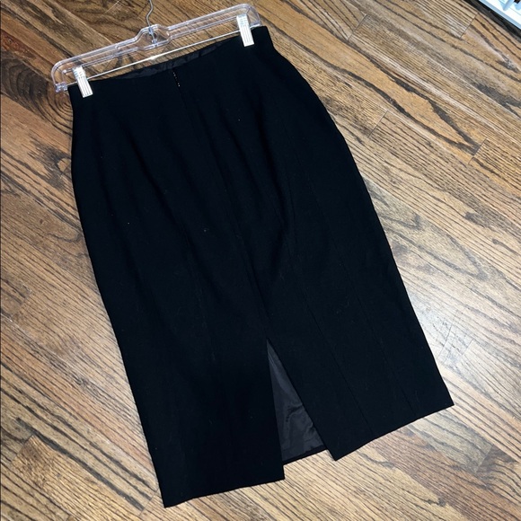 Anne Klein 100% Virgin Wool Midi Pencil Skirt - Picture 2 of 7